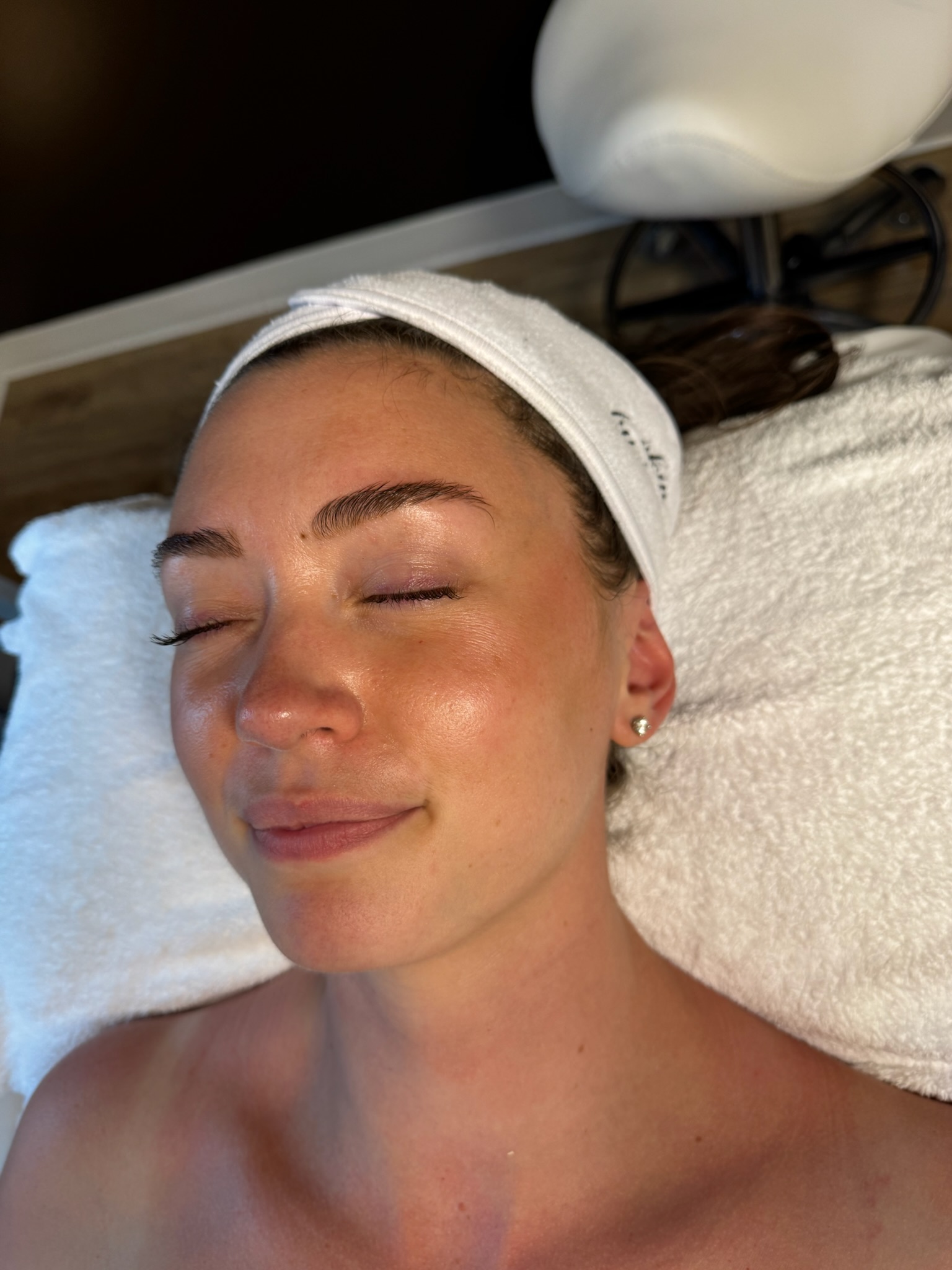 Advanced facial treatment at Sarah Louise Esthetics